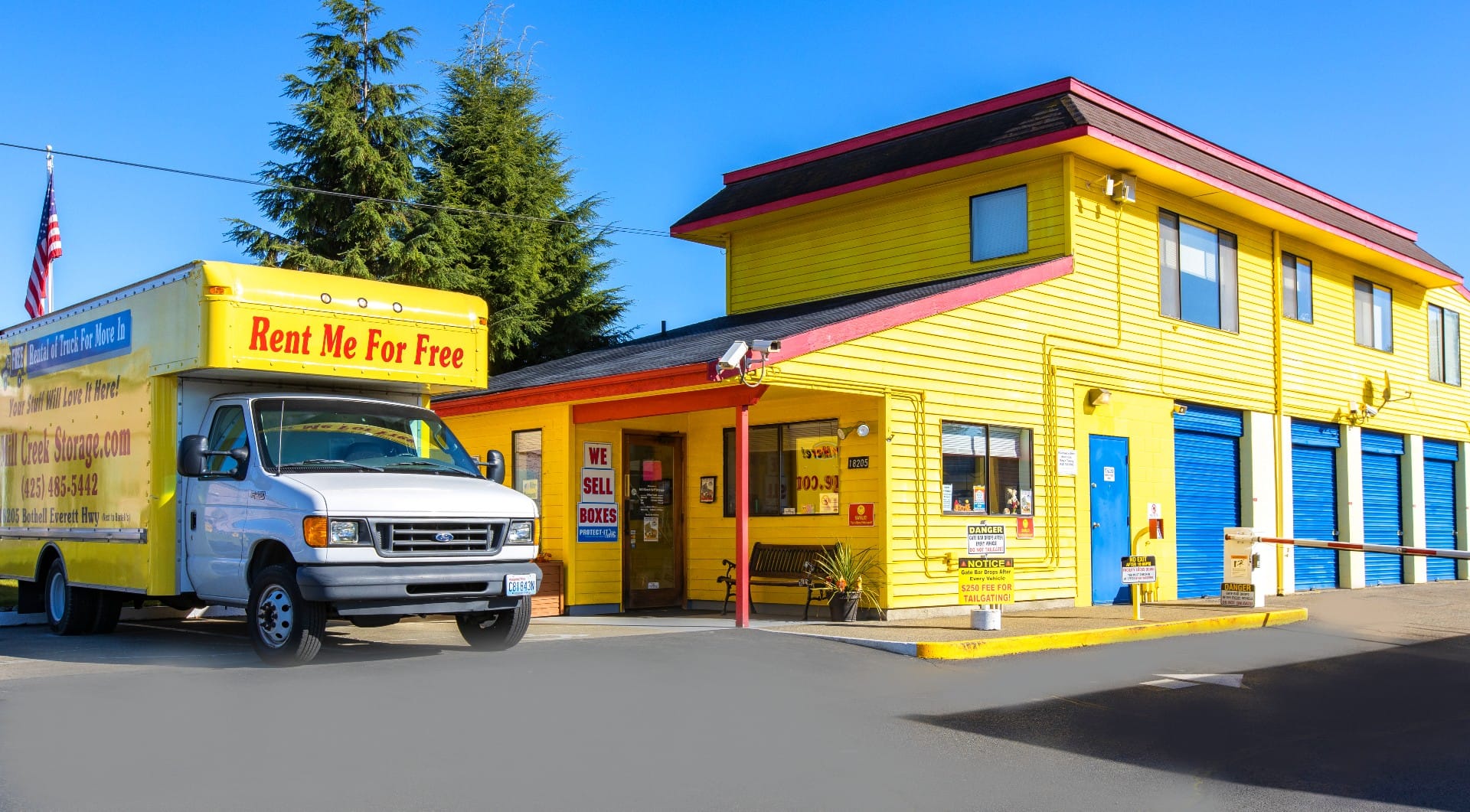 Storage in Bothell, WA Mill Creek Self Storage Northwest Storages